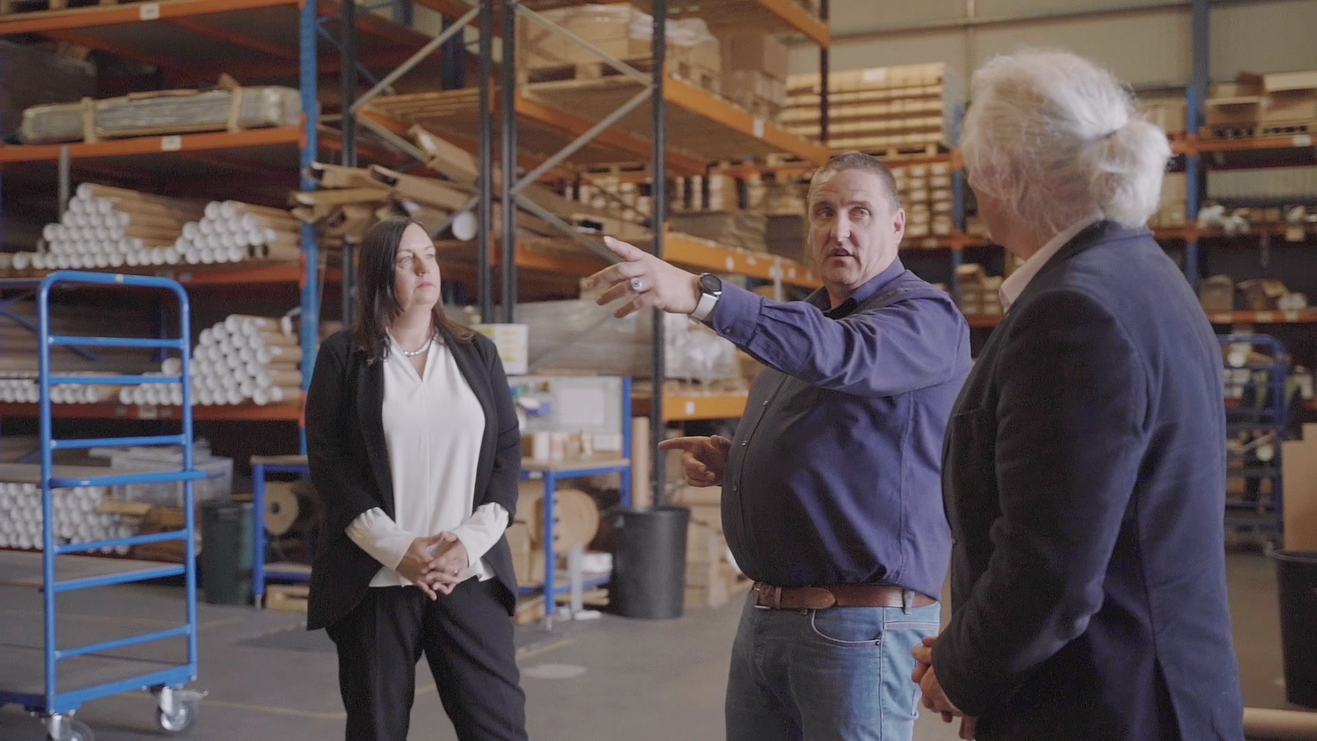 Gil Devlin and Rik Lambert working with Norseal MD Michael Spoors on strategic and operational planning to reclaim creative freedom.